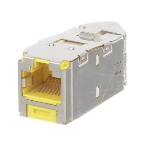 PANDUIT Panduit CJSLR6X88TGYLY Mini-com Cat 6A Jack Module