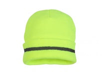 Pyramex RH110 Lime Knit Cap with Reflective Strip