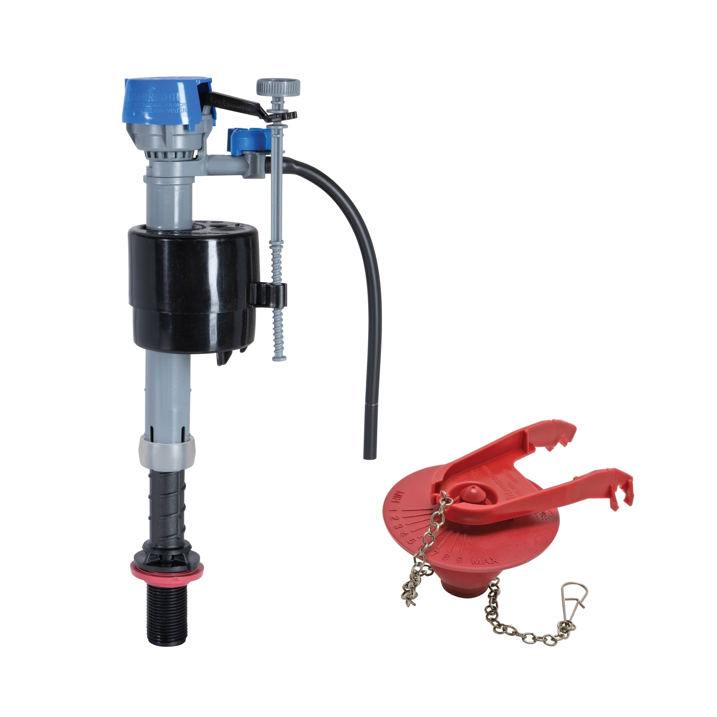 FLUIDMASTER Fluidmaster K-400H-038 PerforMAX universal toilet fill valve and 3-in flapper kit (3 in / K-400H-038-T4)