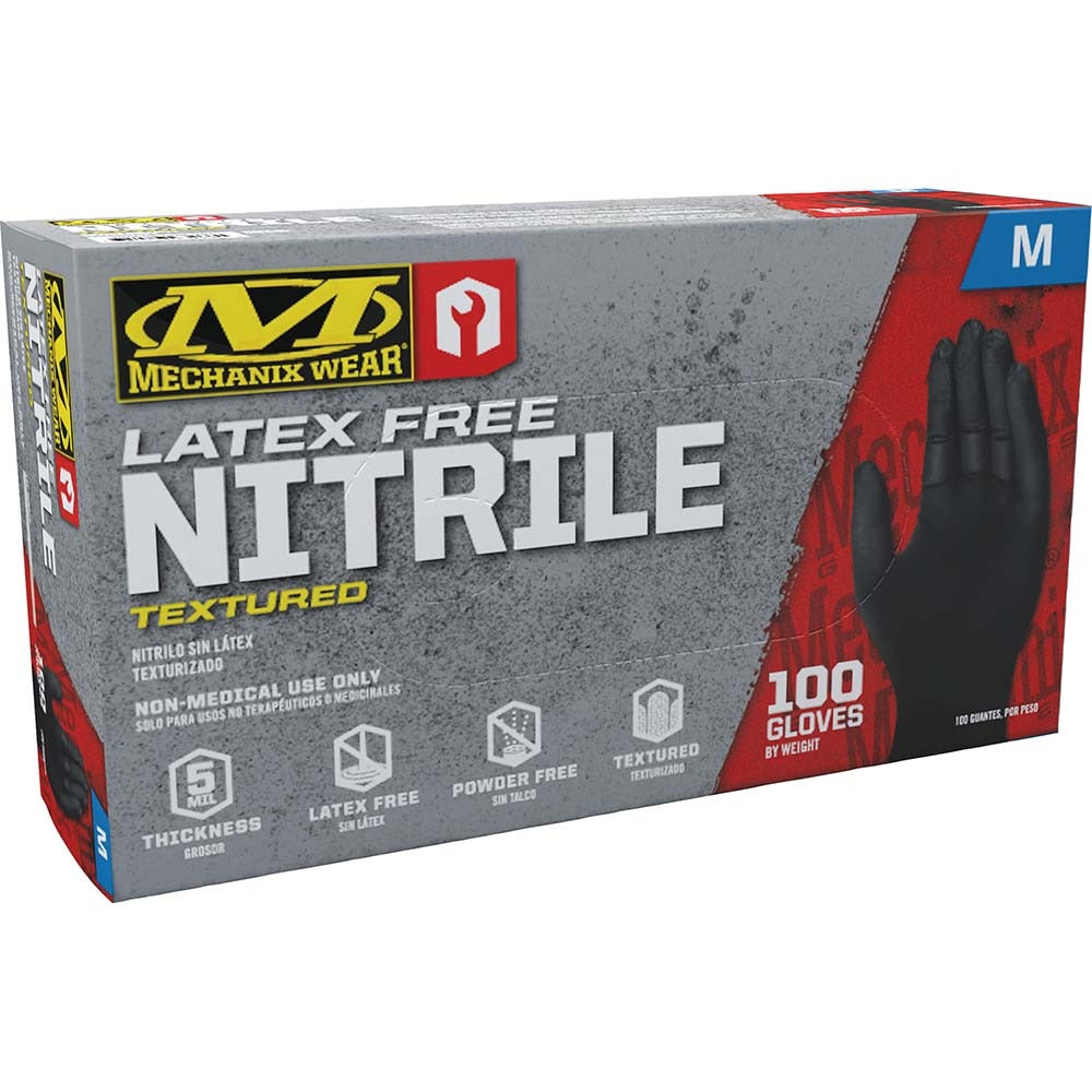 MECHANIX WEAR Mechanix Wear D13-05-009-100 Nitrile Gloves 5 Mil Medium 100ct