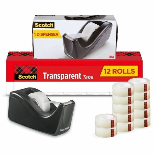 3M 3M MMM6200K12 Invisible Tape Matte Finish 12 Pack