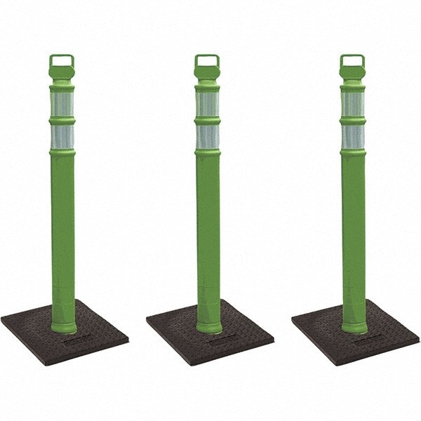 PRO-SAFE Pro-safe 03-747LIRBC-3 Reflective Delineator Post Kit 3 Pack