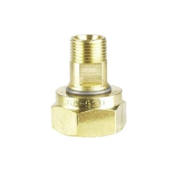 Uniweld F31 Adapter, Cylinder to Regulator CGA520 B to CGA200 MC