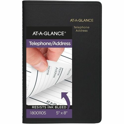 AT-A-GLANCE At-a-glance AAG8001105 Wirebound Address Book A-z Tabs