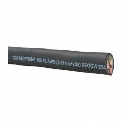 SOUTHWIRE Southwire 55039509 Seoow 12/3 Cord 600V Black Outdoor