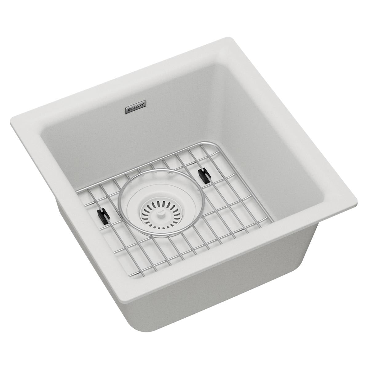 BSC PREFERRED Bsc Preferred ELG1616WH0C Quartz Bar Sink Kit