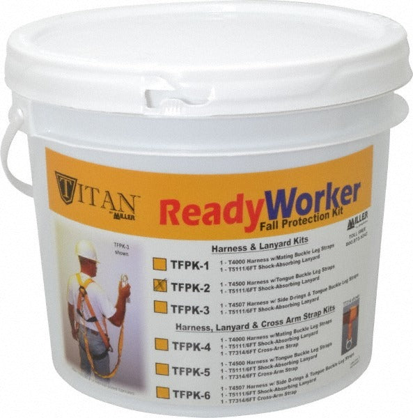 MILLER Miller TFPK-2/U/6FTAK Fall Protection Kit 310 Lb 6 Ft