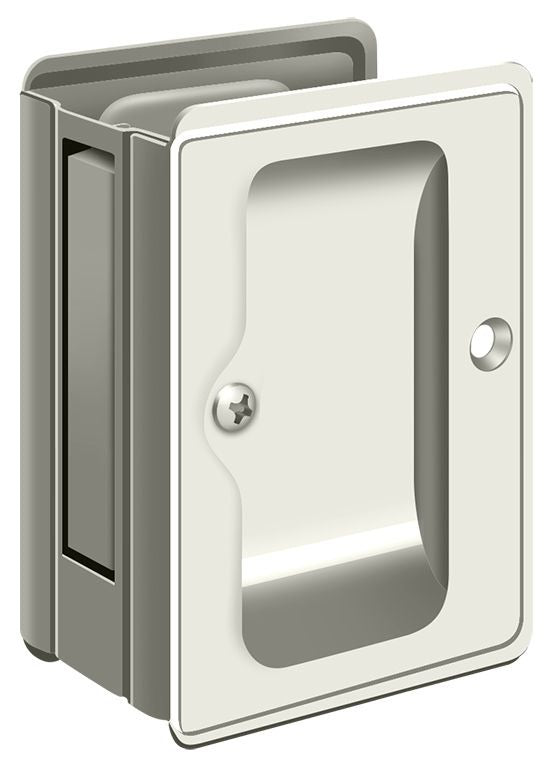 DELTANA Deltana SDPA325U14 Pocket Door Lock Passage Bright Nickel