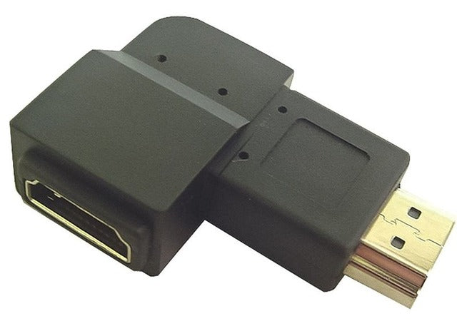 CALRAD Calrad 35-709 Right Angle Hdmi Adapter Plug to Jack