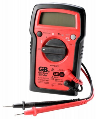 GARDNER BENDER Ecm Industries Llc GDT-3200 Auto-ranging Digital Multimeter