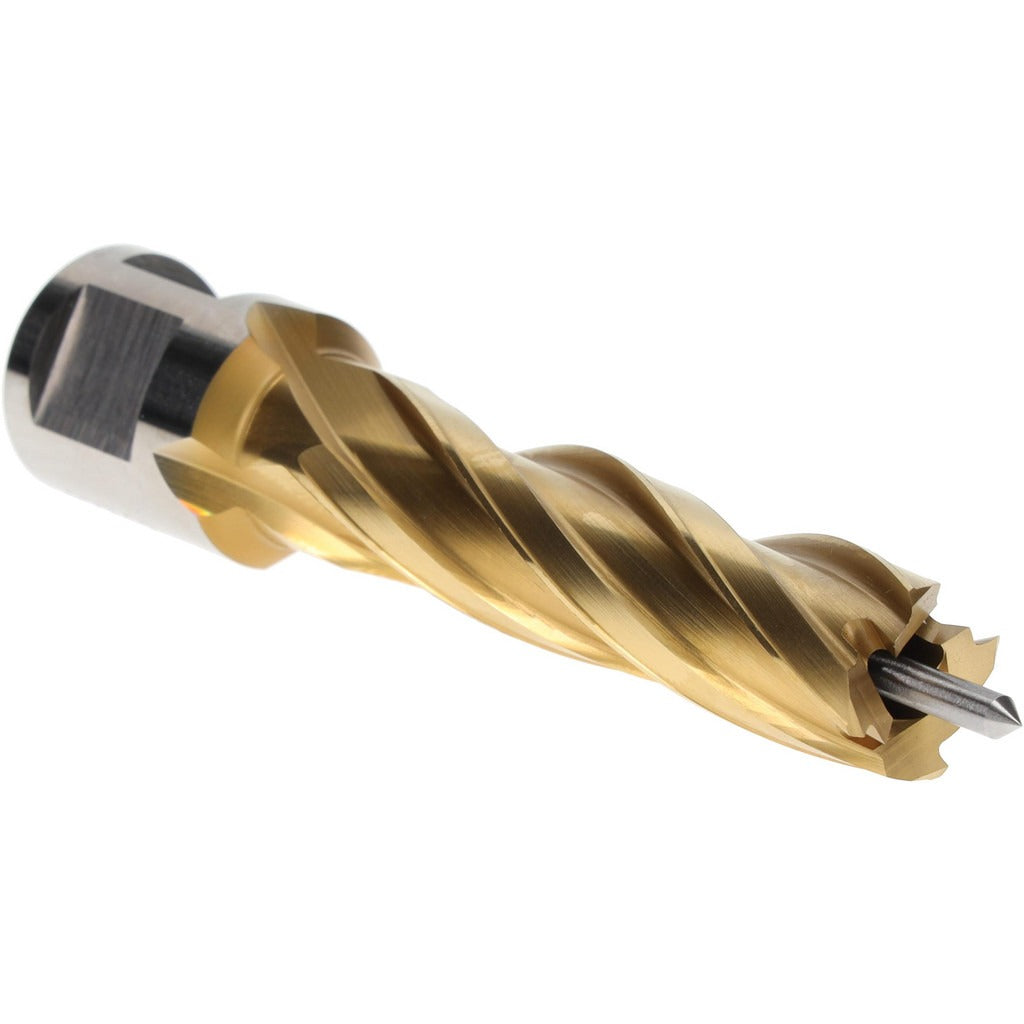 HOUGEN Hougen 12718 Annular Cutter 9/16 in Hss Tin Coated