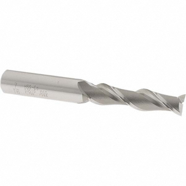 OSG Osg 5351000 Square End Mill 7/16 in 2 Flute Cobalt