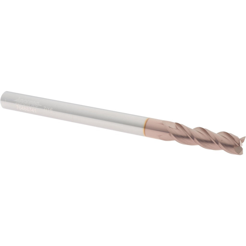 ACCUPRO Accupro 12182311 Square End Mill 7/16 in 3 Flute Carbide