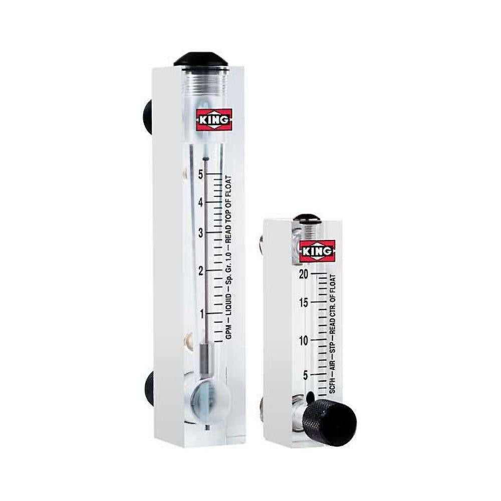 KING TECHNOLOGY King 75302117C-07 Panel Mount Flowmeter 42 Scfm