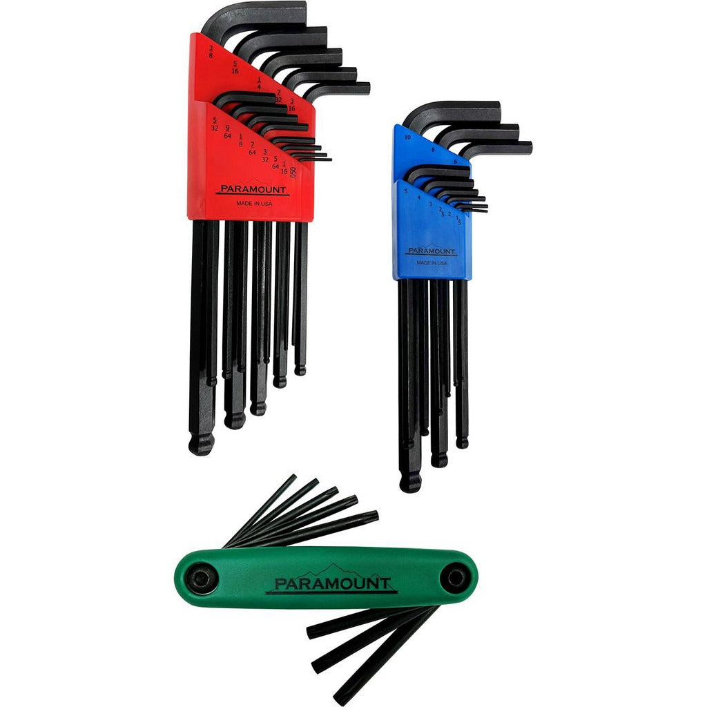 PARAMOUNT Paramount PAR14138 30-piece Combo Hex Key Set