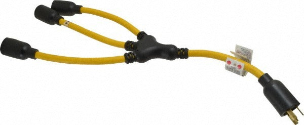SOUTHWIRE Southwire 90238802 3-outlet 20A 125V L5-20P L5-20R Adapter