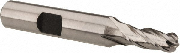 HERTEL Hertel E2020016 Ball End Mill 0.25 in 4 Flute Cobalt
