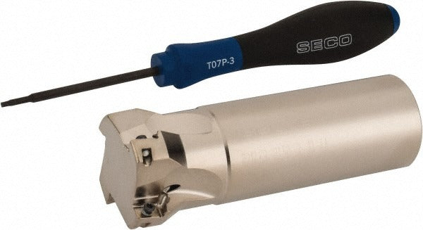 SECO TOOLS Seco 02773428 Indexable Square-shoulder End Mill 1.5in