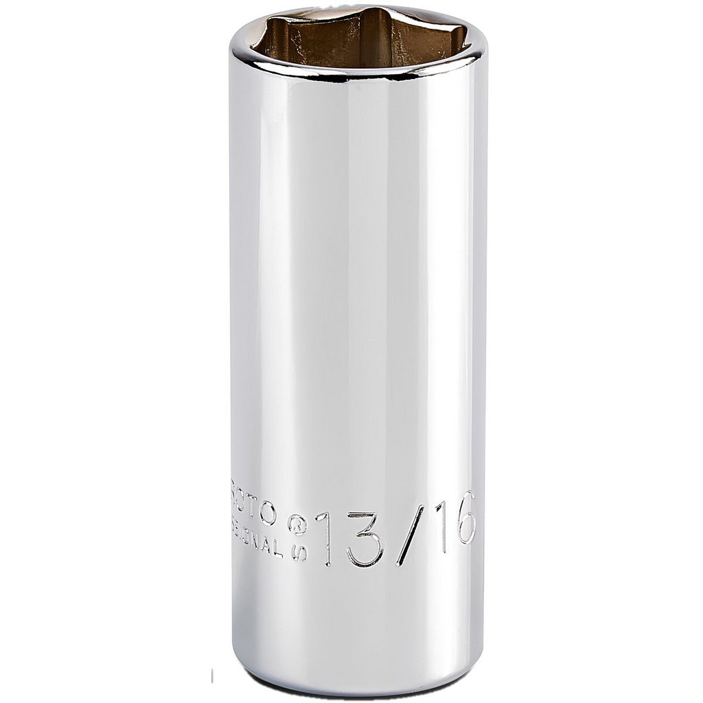 PROTO Proto J5026H Deep Hand Socket 13/16 in 6-pt 3/8 Drive