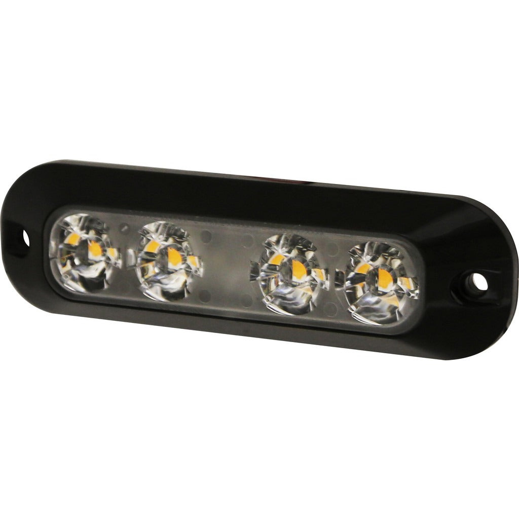 ECCO Ecco ED3704A Led Warning Light Flush Mount 12-24V Dc