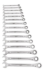 Milwaukee 48-22-9516 15pc Ratcheting Combination Wrench Set - Metric