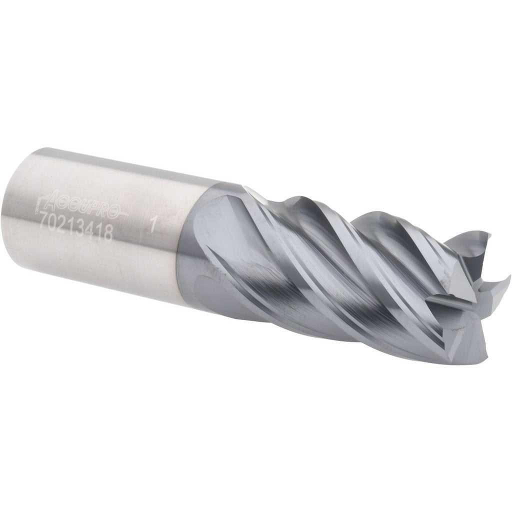 ACCUPRO Accupro 12180762 Square End Mill 1 Inch 5 Flute Carbide