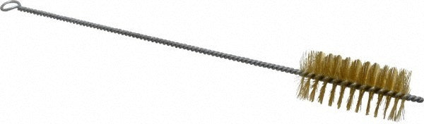 SCHAEFER BRUSH Schaefer Brush 14618 Brass Wire Tube Brush 1.5in X 3in 15in Oal