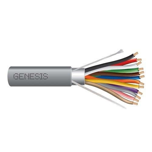 SOUTHWIRE Genesis Cable 22191009 18/12 Stranded Shielded Cmr FT4 Security Cable