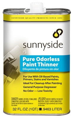 SUNNYSIDE Sunnyside Corporation 70532 Odorless Paint Thinner 1 Qt