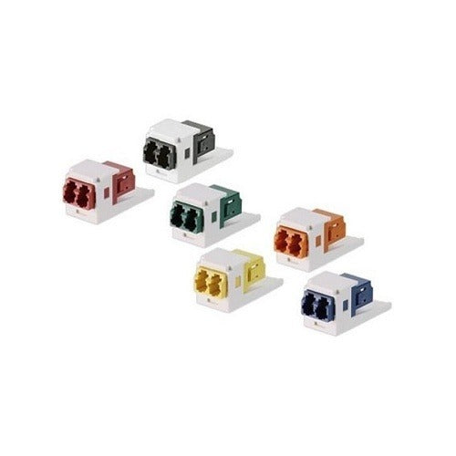 PANDUIT Panduit CMDTSBLCZEI Mini-com Keyed Duplex Module