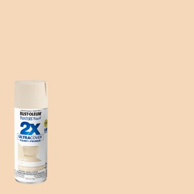 RUST-OLEUM Rust-oleum 249073 Painters Touch 2X Spray Paint Satin Ivory