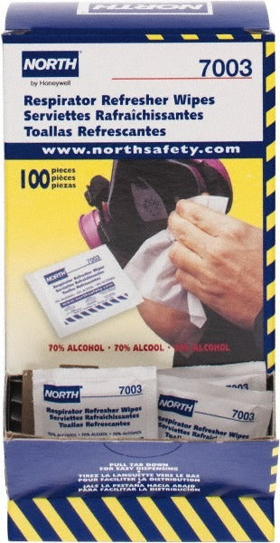 NORTH SAFETY North 7003-H5 Respirator Cleaning Wipes 100-pack