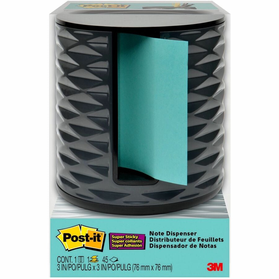 3M 3M MMMABS330B Post-it Note Dispenser (3 inches x 3 inches)