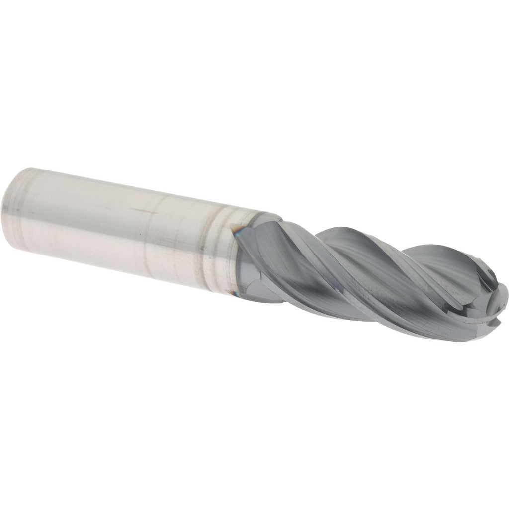 ACCUPRO Accupro 95168277 Ball End Mill 1/2 in 4 Flute Solid Carbide