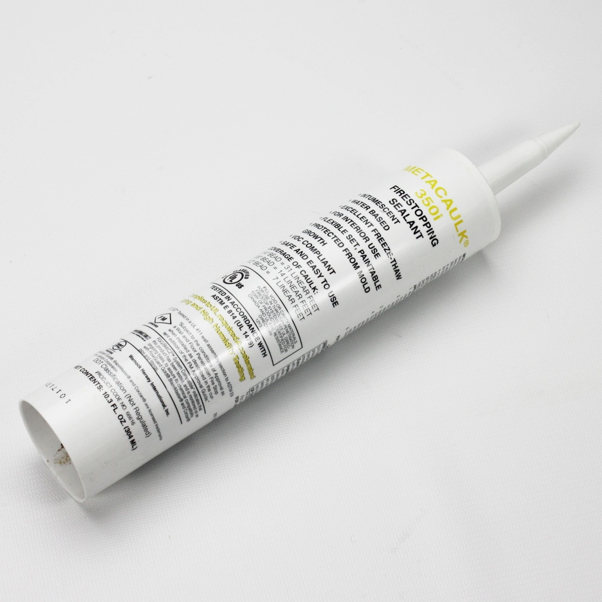 RECTORSEAL Rectorseal 66616 Firestop Sealant 10.3 Oz Intumescent Caulk