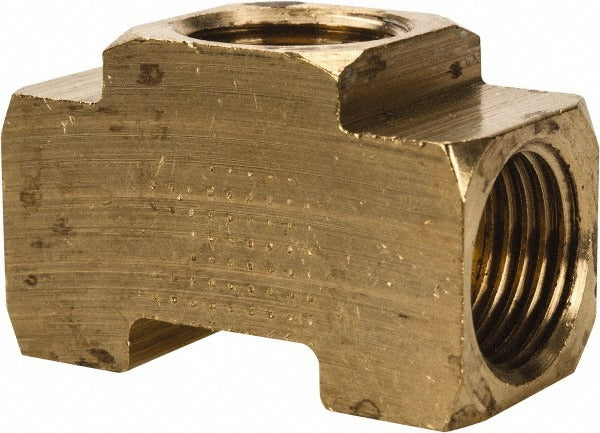 PARKER Parker 244IFHD-6 Brass Inverted Union Tee 3/8 in