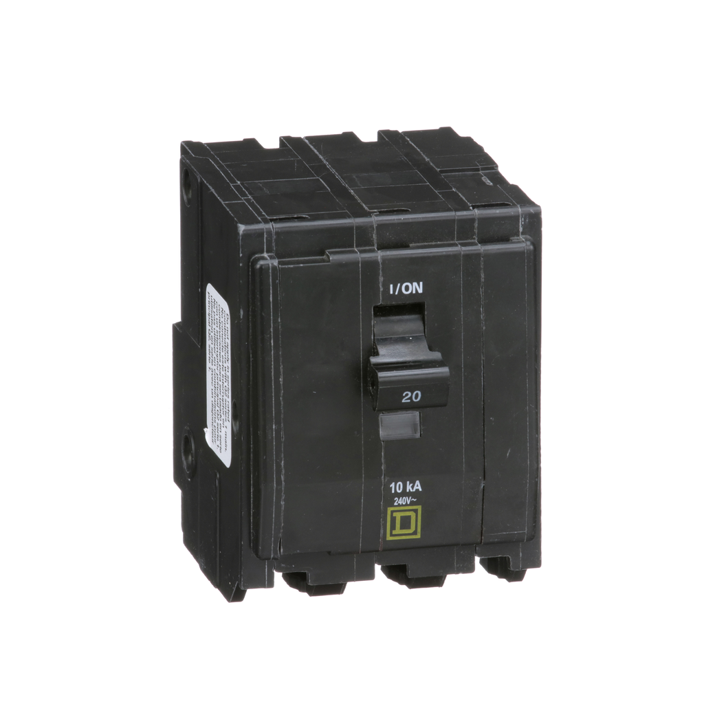 Square D QO320 Mini Circuit Breaker 20A 240V 3Pole