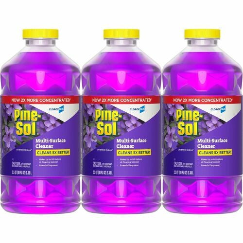 CLOROX CLO60608CT Pine-sol Lavender Multi-surface Cleaner 8 Oz 3ct