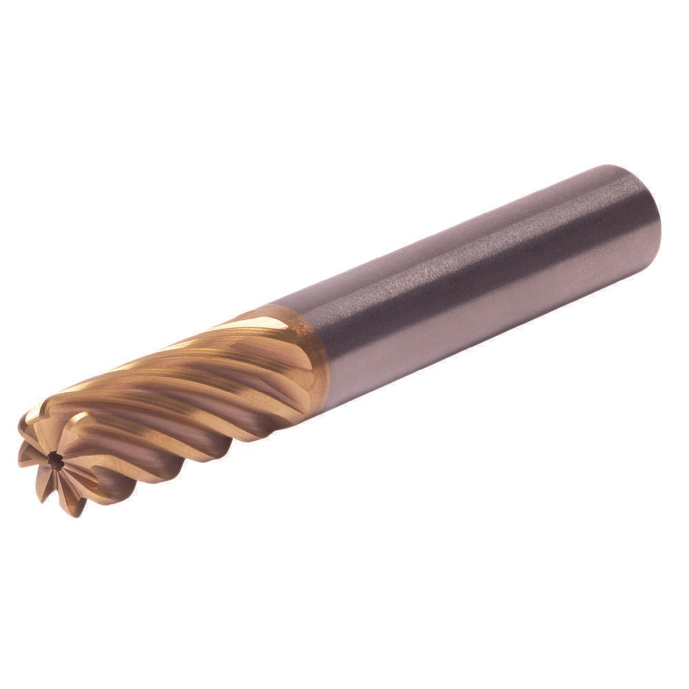 KENNAMETAL Kennametal 7102423 Corner Radius End Mill 3/8 in 8 Flute