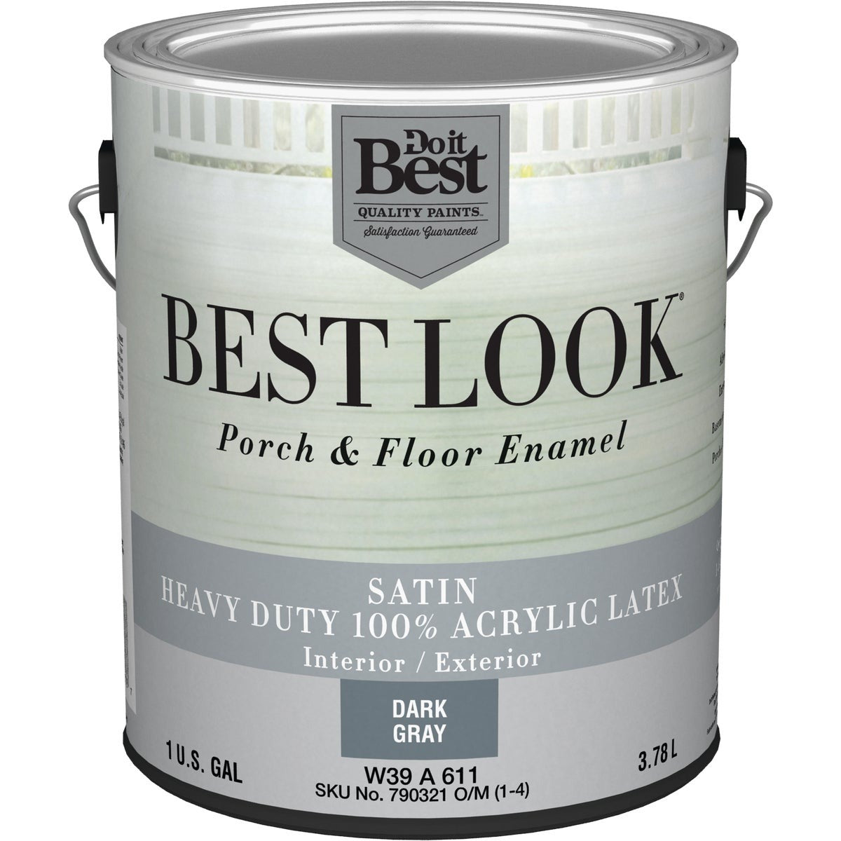 BSC PREFERRED Bsc Preferred W39A00611-16 Satin Floor Enamel 1 Gal