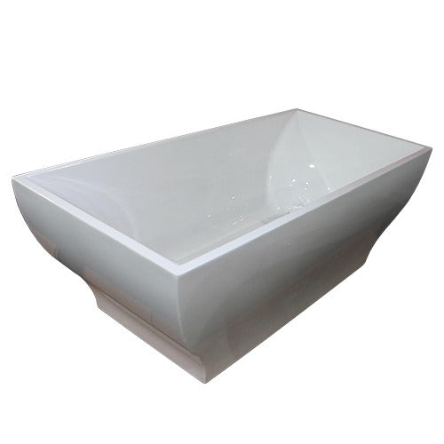 DAKOTA Dakota Plumbing Products DST-FSRCB01W Freestanding Bathtub