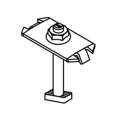 Unirac 302027C SM Bonding Midclamp