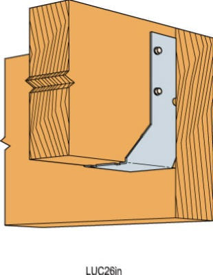 SIMPSON STRONG-TIE Simpson Strong Tie LUC26Z Concealed Joist Hanger 2x6