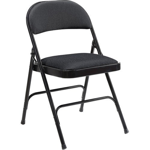 LORELL Lorell LLR62532 Folding Chair Padded Steel Frame 4-pack