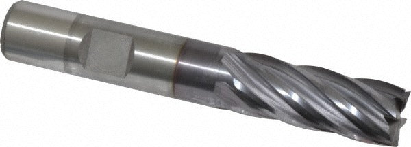 OSG Osg 5411508 Square End Mill 0.5in 6 Flute Cobalt Ticn