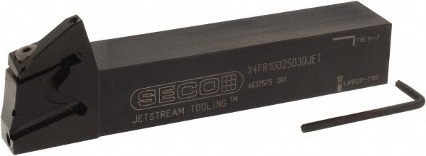 SECO TOOLS Seco 02823301 Indexable Grooving Toolholder 6 in Oal