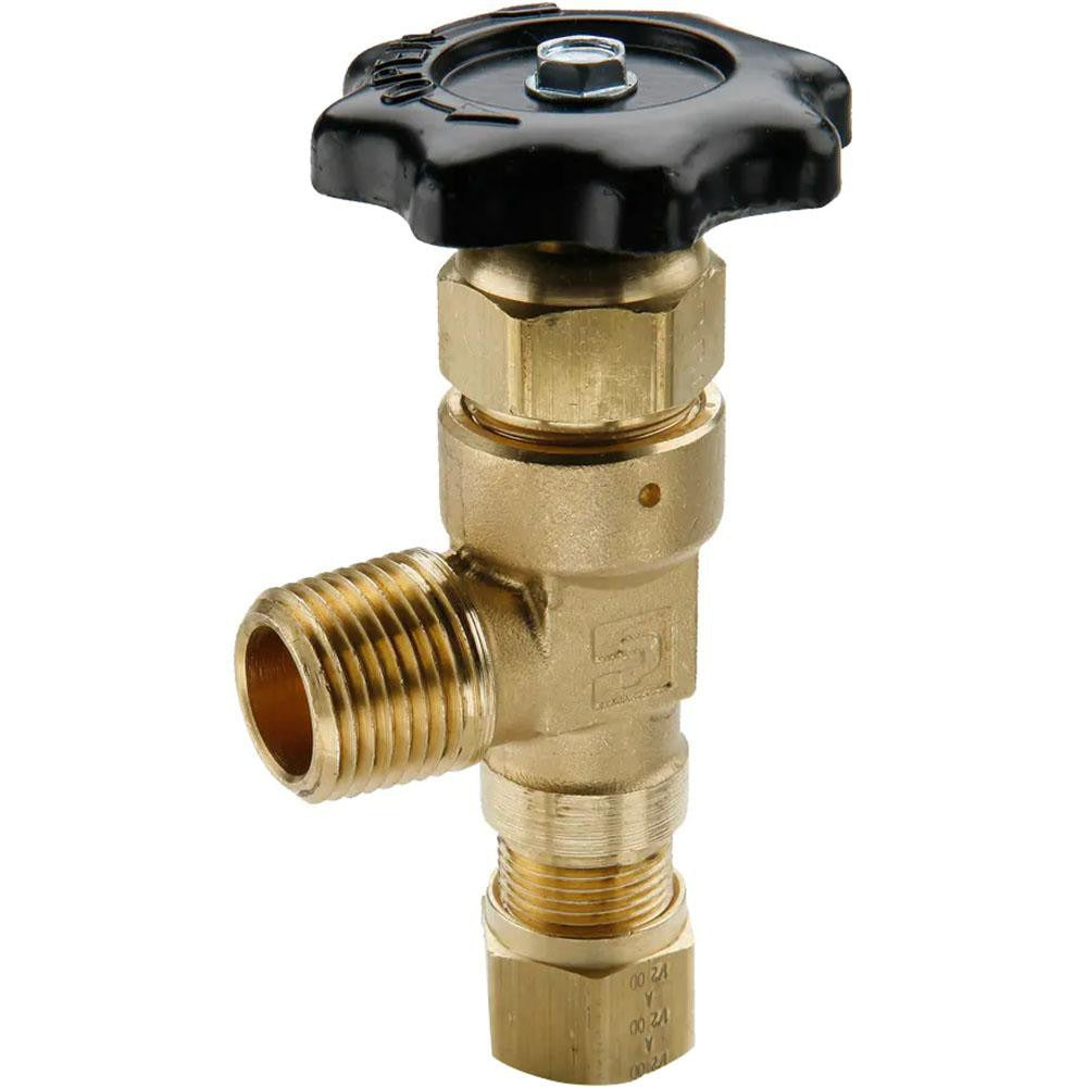 PARKER Parker V410NTA-8-8 Brass Truck Valve Mnptf X Tube Nta