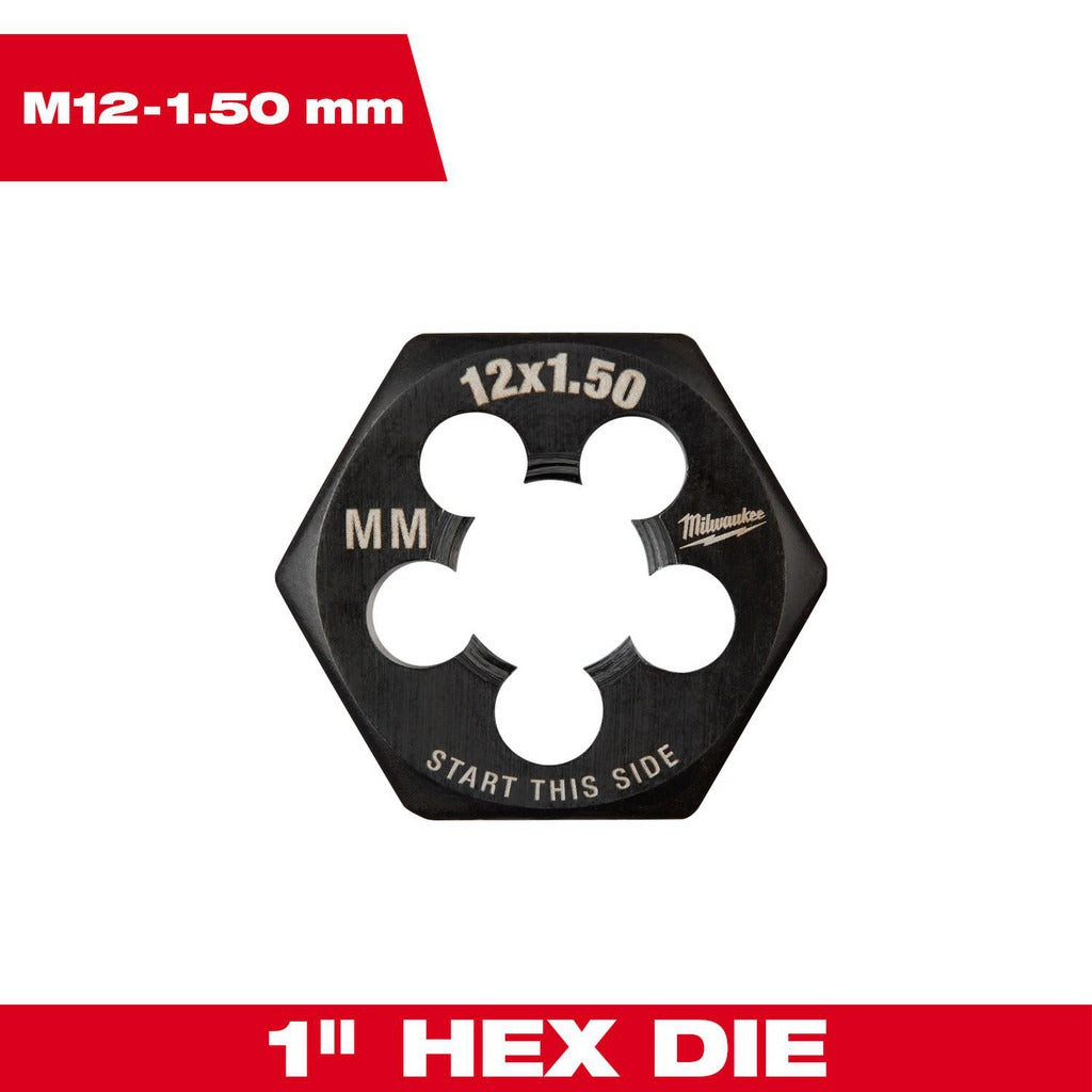 MILWAUKEE Milwaukee Tool 49-57-5359 Hex Rethreading Die M12x1.5