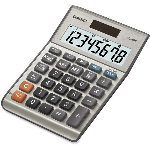 CASIO Casio CSOMS80B Desktop Tax Calculator Solar Power