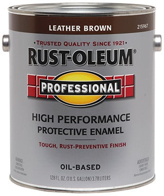 RUST-OLEUM Rust-oleum 215967 Gloss Oil Enamel 1 Gallon Leather Brown